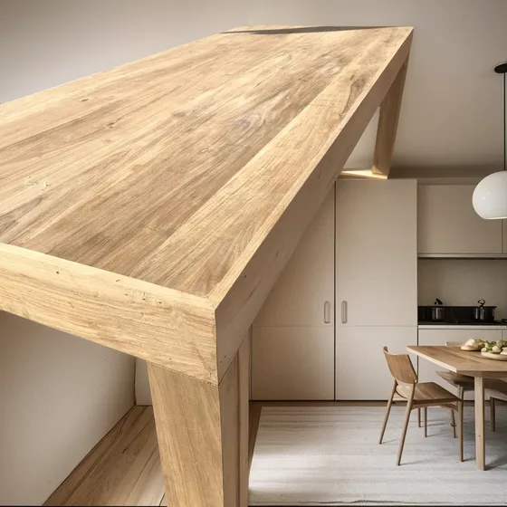 Mesa Madera Interior Ext, Quincho Comedor 1,6 Ml X 0,80  Cm 