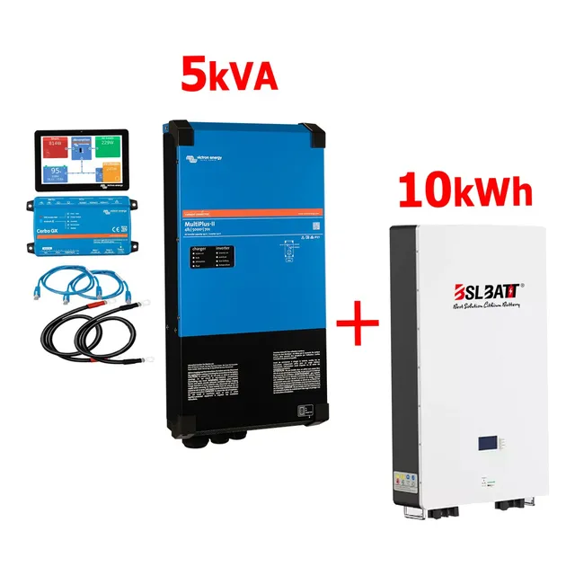Respaldo Eléctrico Victron Energy 5kva + Batería Litio 10kwh