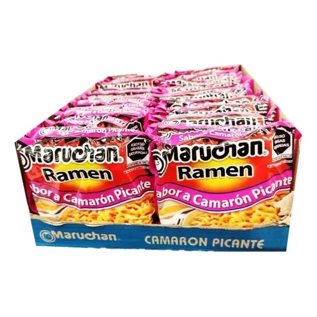 Maruchan Ramen Sabor A Camarón Picante 85 G 24 Pcs
