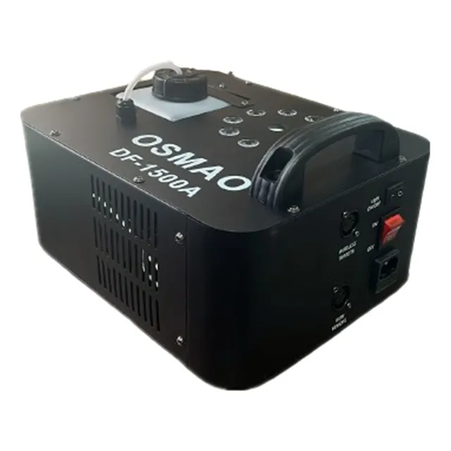 Maquina De Humo 1500w Vertical Efecto Neblina Color Negro