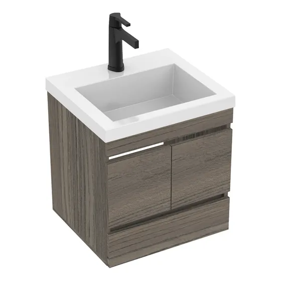 Mueble Para Lavamanos Macao Life Mitte 48x57cm Con Lavamanos