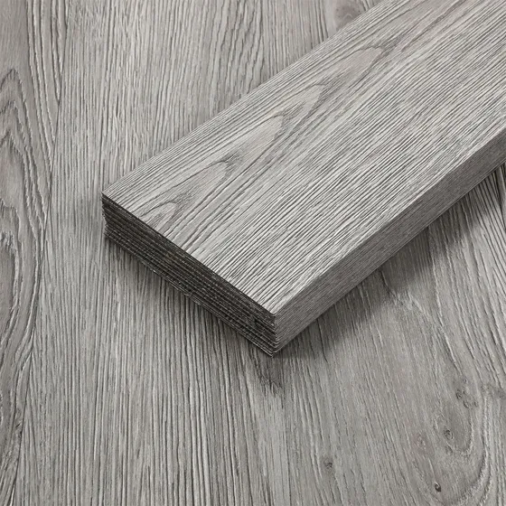 5m2 Piso Autoadherible Pvc Duela Papel Tapiz Color Gris