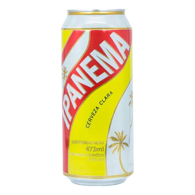 Ipanema cerveza rubia lata 473 ml pack 12 unidades