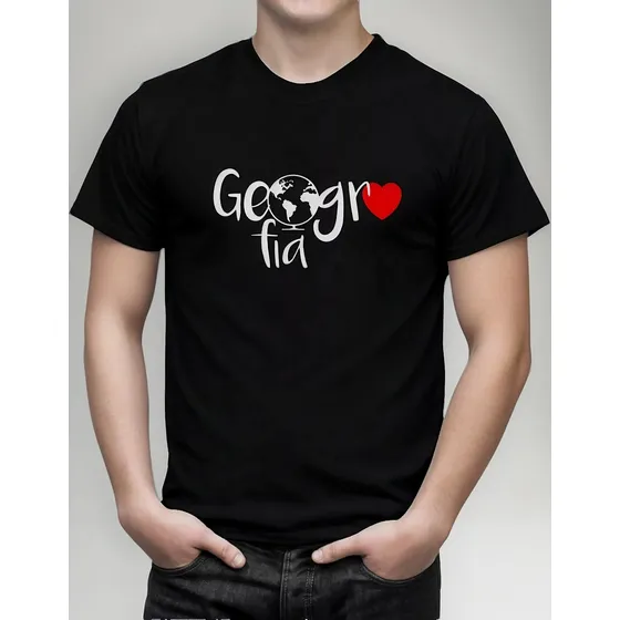 Remera Curso De Geografa Profesin