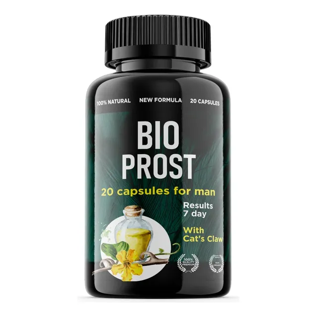 Bioprost Con Uña De Gato 20 Cápsulas