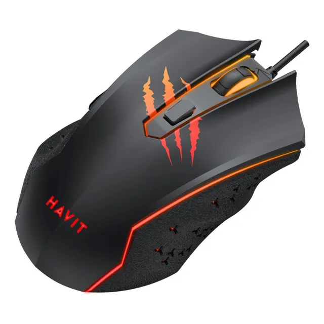 Mouse Gamer Led Havit Ms1027 Negro