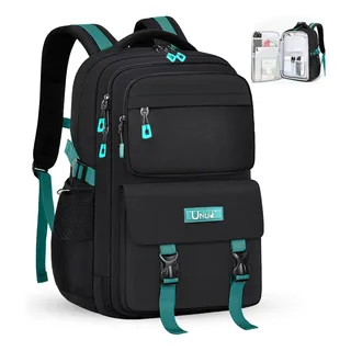Mochila Para Laptop Mujer Hombre Unisex Mochila Viaje Escolar Negocio Mochila Uniuni Con Apertura 180grados