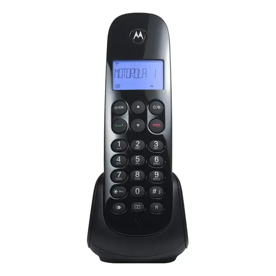 Teléfono Motorola Inalámbrico M700CA inalámbrico - color negro | Cuotas sin interés