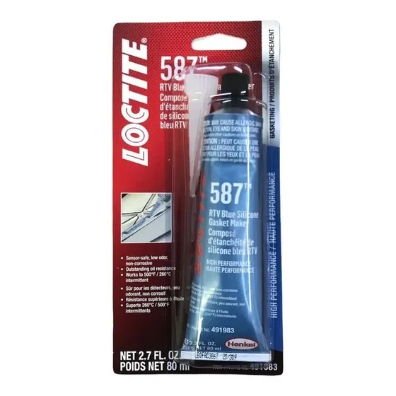 Silicon Azul Loctite 587 Sellador De Juntas Paq 10 Piezas