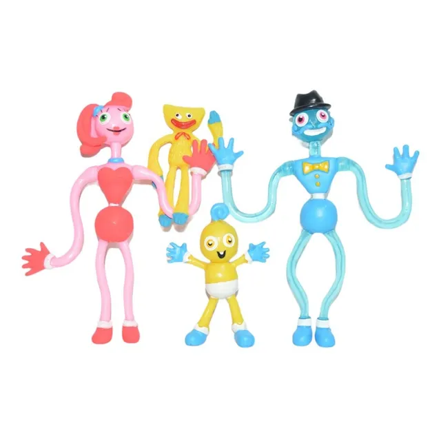 Set De Figuras Monstruos Mommy Long Legs Huggy Wuggy