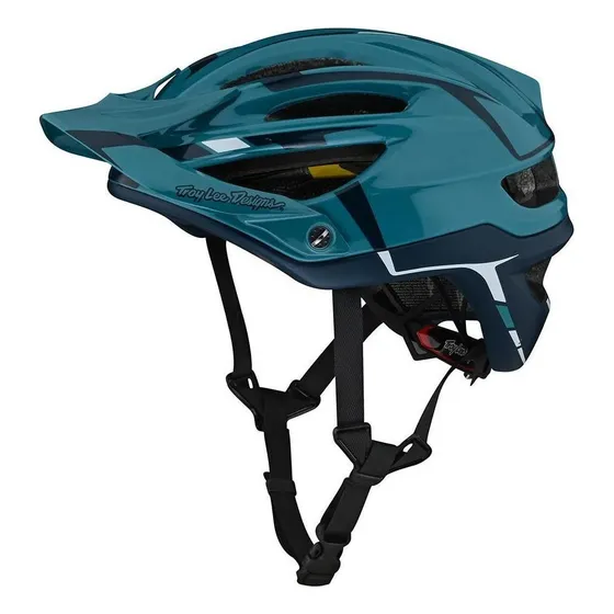 Casco De Ciclismo Troy Lee Designs A2 Mips A2 Mips Helmet Sliver Marine No Aplica Silver Marine LG/xl
