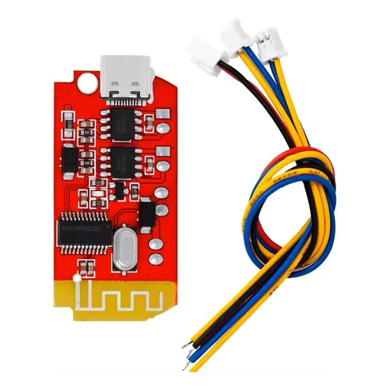 Módulo Bluetooth Amplificado 5w Tipo C 3.7v