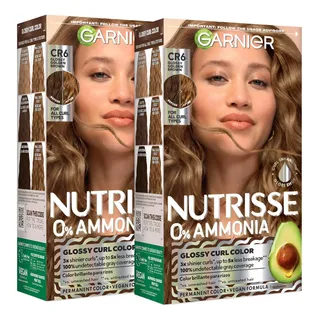Tinte Permanente Para Cabello Rizado Garnier