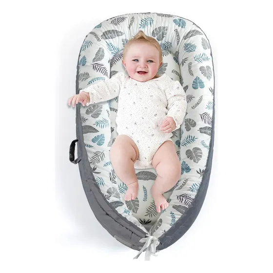 Cama Cojín Nido Colecho De Algodón Para Bebe 93x53cm