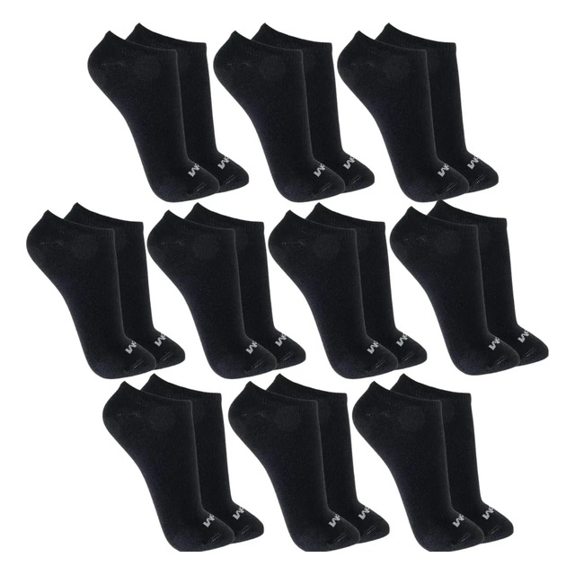 Kit 10 Pares Meias Mash InvisÃvel Esportiva Algodão Original Kit 10 Pares Meias Mash InvisÃvel Esportiva Algodão Original