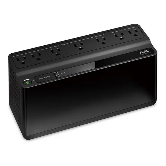 Ups Apc Be600m1 Back-ups 600 Va 330 Watts 7 Outlets