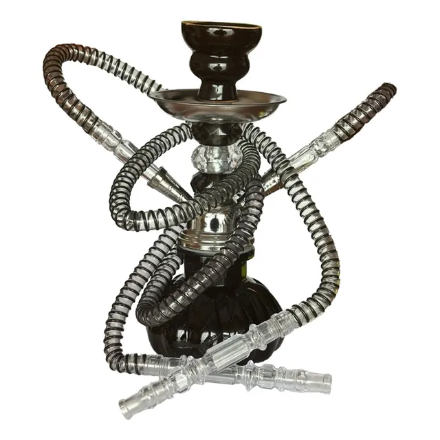 Pipa De Agua Narguile Hooka Zeus Dos Boca Colores