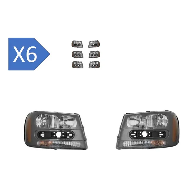 Zpack2 Faro Delantero Trail Blazer 2002 2003 2004 2005