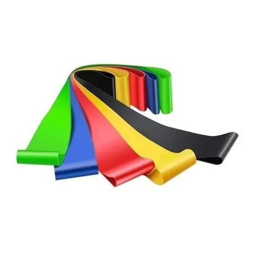Kit 5 Bandas De Resistencia Para Hacer Ejercicios Elasticas