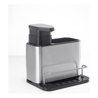 Dispensador De Jabón Líquido Con Porta Esponja/cepillo Dispensador De Jabón Líquido Con Porta Esponja/cepillo