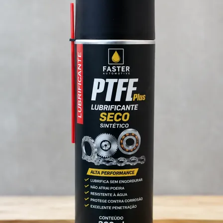 Lubrificante Seco Sintético Ptfe Plus Spray 300ml Antiatrito