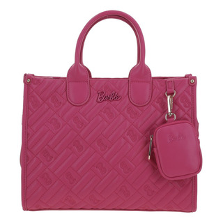 Bolsa Satchel Barbie Gorett Fernanda Br24074-p Color Rosa Correa De Hombro Rosa Diseño De La Tela Monograma Bolsa Satchel Barbie Gorett Fernanda Br24074-p Color Rosa Correa De Hombro Rosa Diseño De La Tela Monograma