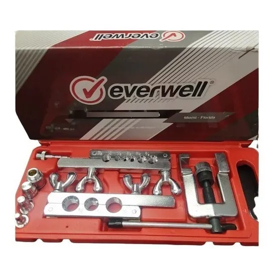 Kit Rebordeador Ensanchador Expansor Cobre Flaring 1/8 A 3/4