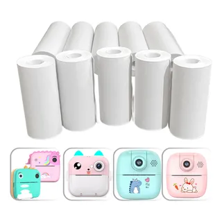 Rolo De Papel Térmico P/ Cùmera Infantil Impressora -kit C/5 Rolo De Papel Térmico P/ Cùmera Infantil Impressora -kit C/5