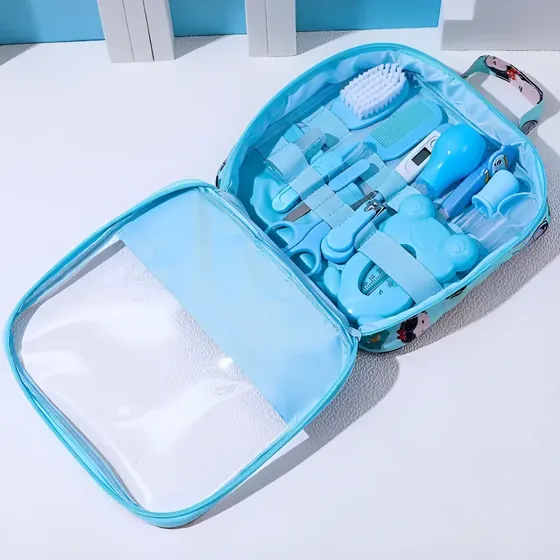 Kit 13 peças de higiene e cuidado do bebê