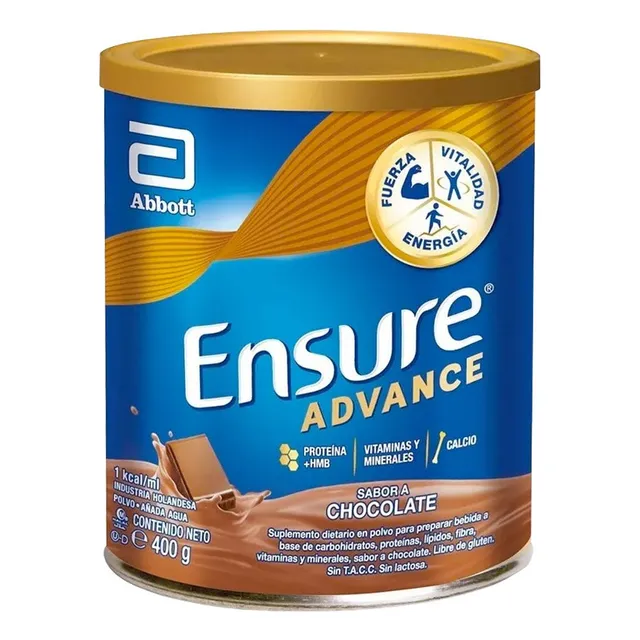 Suplemento Abbott Ensure Advance Sabor Chocolate De 400g