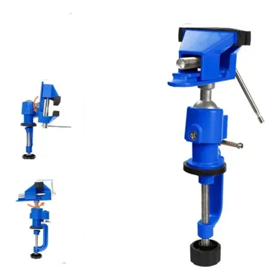Mini Prensa Giratoria 50mm De Mesa Mecánica 3 Pulgadas