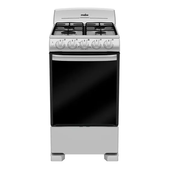 Estufa Mabe Piso 20 Plata Mercury