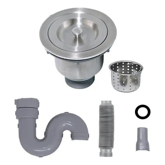 Kit De Instalación Céspol + 1 Contracanasta Fregadero Tarja 