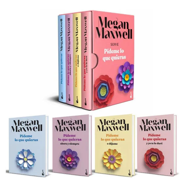 Saga Pideme Lo Que Quieras [ Estuche ] Megan Maxwell
