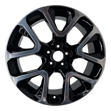 Roda Liga Leve Aro 19 Polida Preto Brilhante Jeep Compass Or