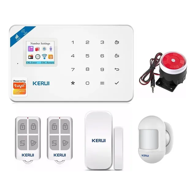 Alarma Inalámbrica W18 Gsm/wifi Para Casa O Negocio