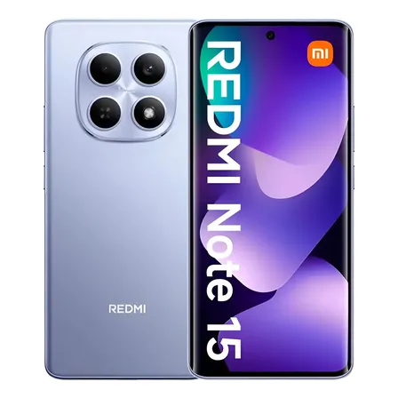 Xiaomi Redmi Note 15 Dual Sim 256gb Lilas 8+8gb Ram Global Lilás