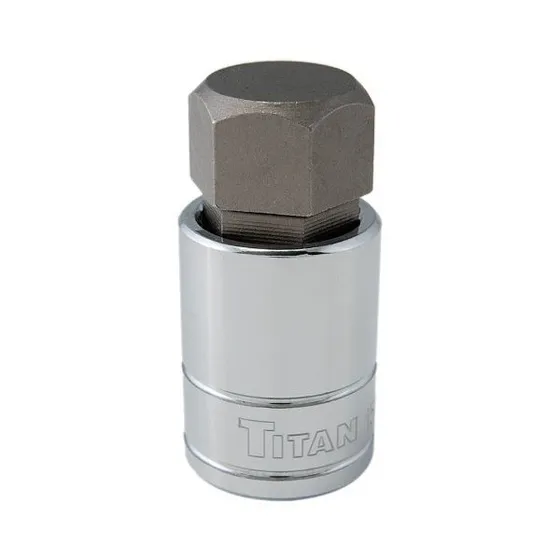 Herramientas Titan 15622 22 Mm 1/2  Hexagonal Socket Bit