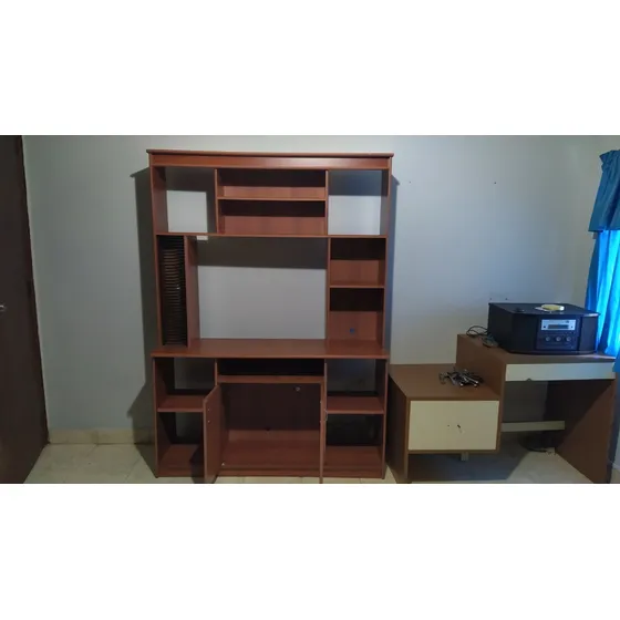 Mueble Para Tv, Equipo De Sonido, Teléfono , Libros