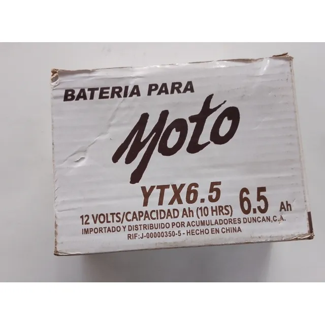 Batería De Moto Duncan
