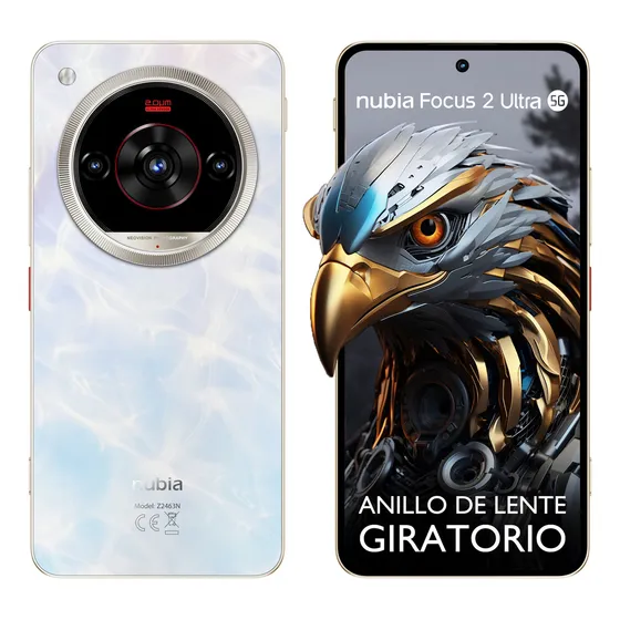 Nubia Focus 2 Ultra 5g 256 Gb + 20 Gb (8 Gb + 12 Gb Dinamica) Blanco