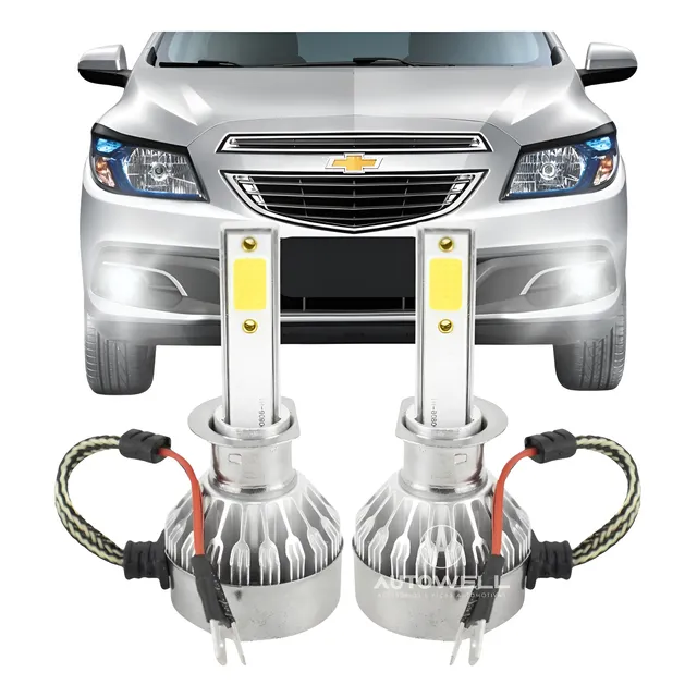 Lâmpada Super Led Onix Prisma Spin 2013 Até 2019 Farol Milha