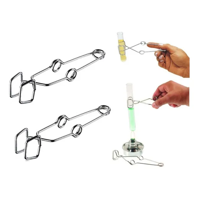 Pinza Para Tubos De Ensayo Metal Cromado 