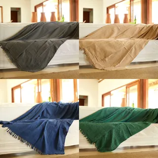 Manta Para Sofá King Size 100% Algodão 3m X 1,8m Protetor Manta Para Sofá King Size 100% Algodão 3m X 1,8m Protetor