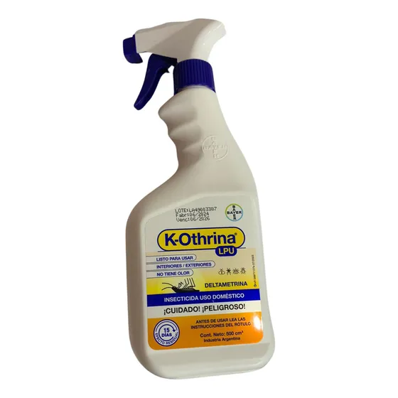 Mata Cucaracha K-othrina Lpu Bayer X 500 Cc Listo Para Usar