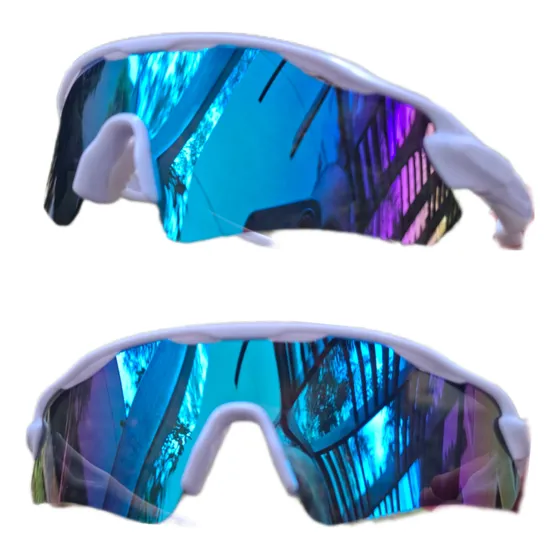 Óculos De Sol Espelhado Para Corrida Polarizado  Uv400