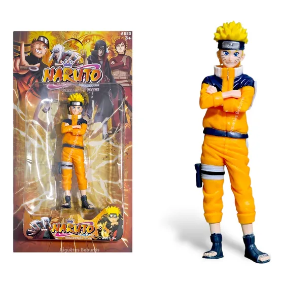 Muñeco Naruto. Muñeco Naruto Modo Sabio. Mide 19cm