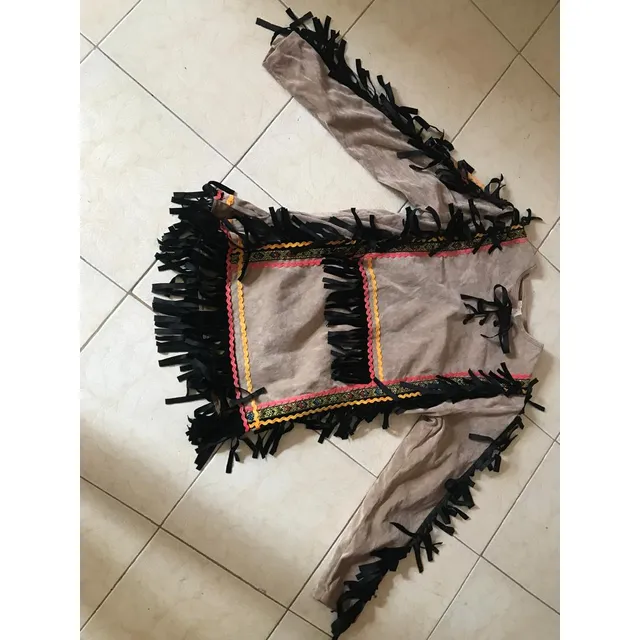Disfraz De Indígena Unisex Talla 12