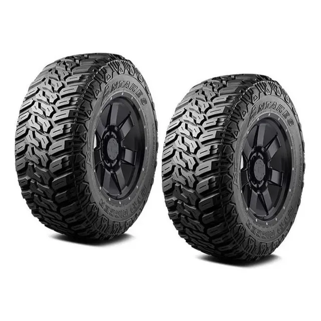 Kit de 2 llantas Antares Mud Terrain Deep Digger M/T LT 33x12.50R15 108