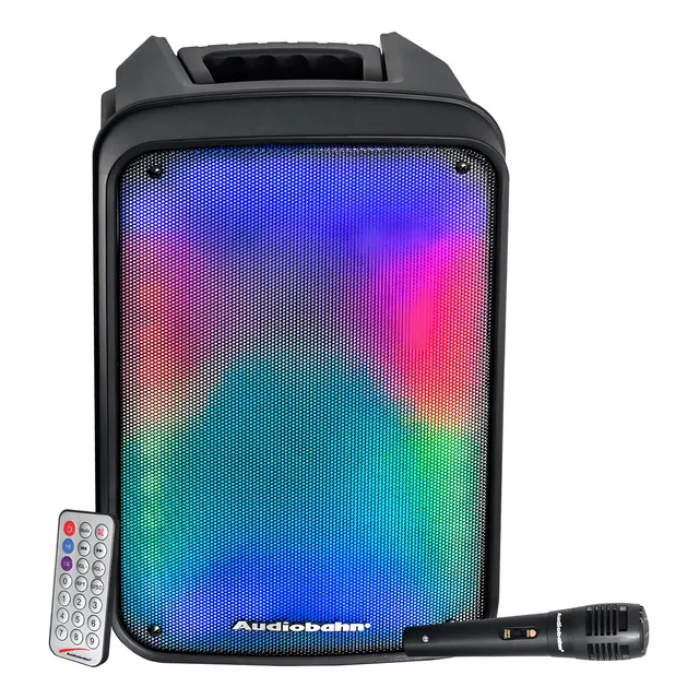 Bafle Audiobahn 8puLG Flame Light Audiobahn Asg508i Color Negro